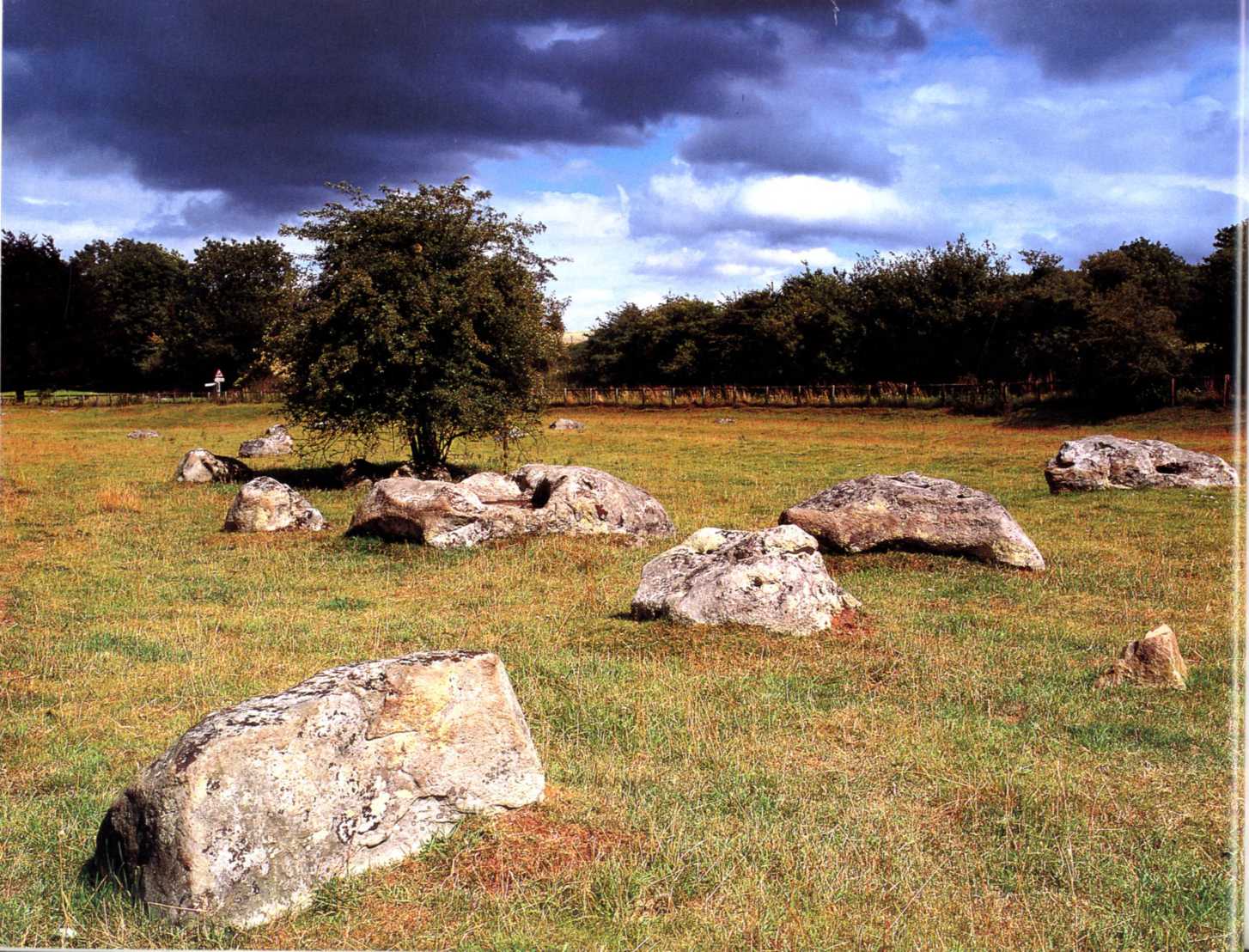 The Adam and Eve Stones Beckhampton Avenue Avebury, Wiltshire